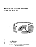 National Hail Research Experiment Operations Plan 1975