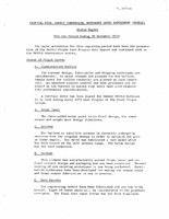 TWERLE Status Report for period ending 30 November 1972