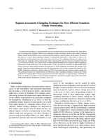 Regional assessment of sampling techniques for more efficient dynamical climate downscaling