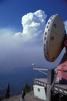 Doppler Radar on Wheels from the Robert Fire (DI01155), Photo by Herb Stein