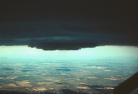 Cumulonimbus cloud base (DI00135), Photo by Lester Zinser