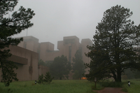 Mesa Lab in the fog (DI01457)