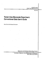 Taiwan Area Mesoscale Experiment: Conventional Data User's Guide