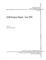 CCM Progress Report - June 1993