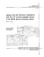 January and July Simulation Experiments With the 2.5 Latitude-longitude Version of the NCAR General Circulation Model