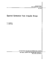 Spectral Estimation From Irregular Arrays