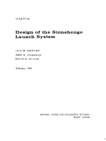 Design of the Stonehenge Launch System