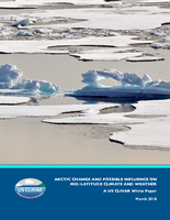 Arctic change and possible influence on mid-latitude climate and weather: A US CLIVAR white paper