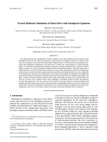 Toward multiscale simulation of moist flows with soundproof equations