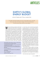Earth's global energy budget