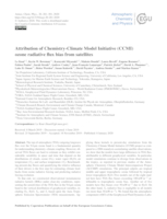 Attribution of Chemistry-Climate Model Initiative (CCMI) ozone radiative flux bias from satellites