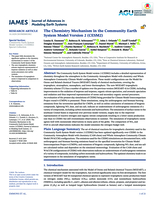 The chemistry mechanism in the Community Earth System Model Version 2 (CESM2)
