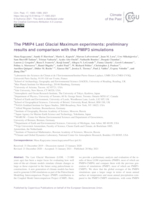 The PMIP4 Last Glacial Maximum experiments: Preliminary results and comparison with the PMIP3 simulations