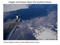 Oxygen and carbon above the Southern Ocean