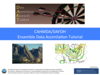CAHMDA/DAFOH Ensemble Data Assimilation Tutorial