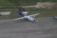 C-130 aircraft on ground at RICO (DI01374)