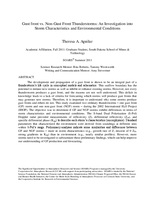 Gust front vs. non-gust front thunderstorms: An investigation into storm characteristics and environmental conditions