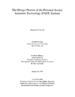 The design process of the Personal Access Scientists Technology (PAST) System