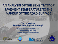 An analysis of the sensitivity of pavement temperature to the makeup of the road surface [presentation]