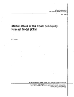 Normal Modes of the NCAR Community Forecast Model (CFM)